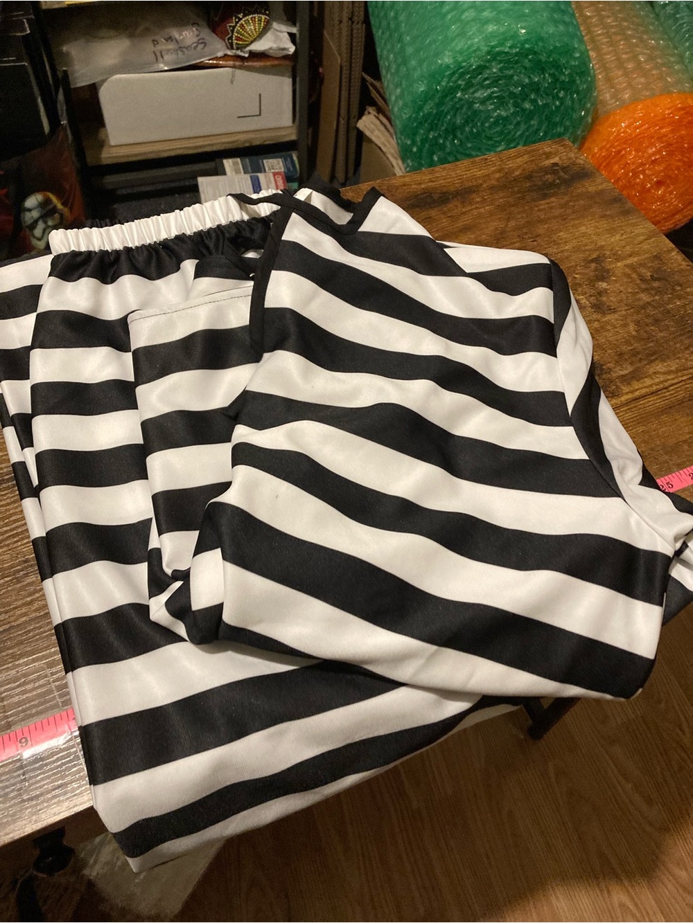 California Costumes adult jailbird convict cosplay